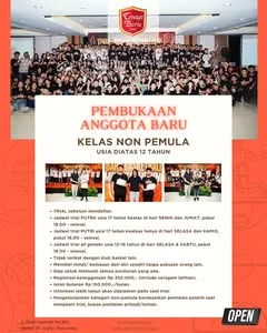 Pendaftaran Anggota Baru Tenaga Baru Dibuka